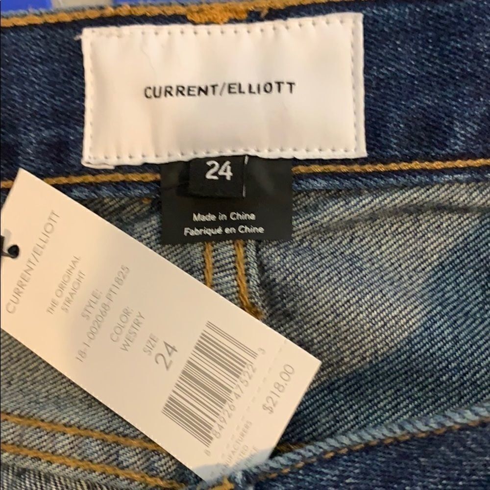 Current Elliott Original Straight button fly jean… - image 8